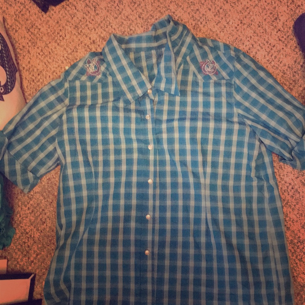 Plaid Button Down
